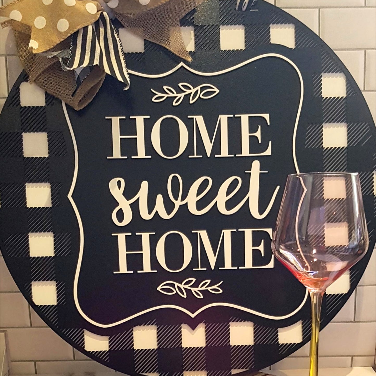 Timber Door Sign – Curated Welcome Collection