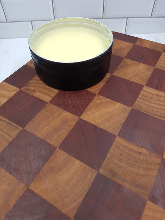 Why we finish our Chopping Boards with a Beeswax solution