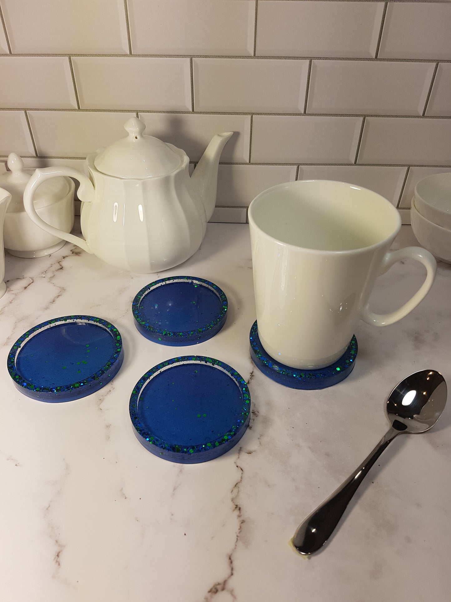 Round Resin Coasters