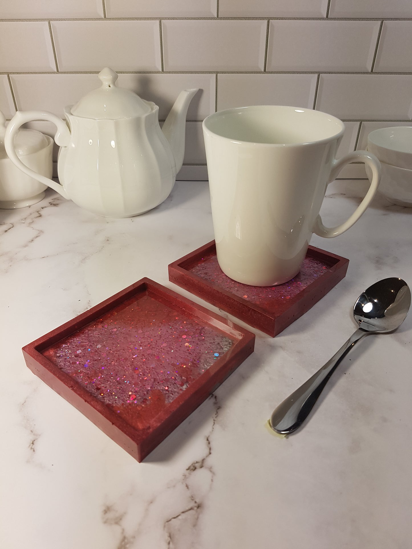 Square Resin Coasters