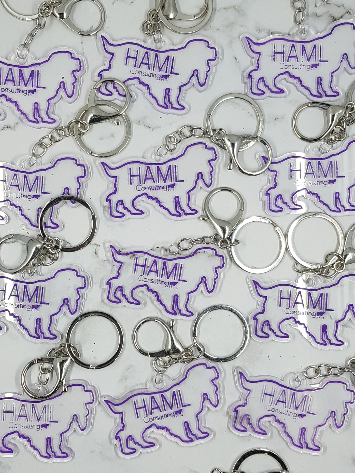 Custom Designed Laser-Etched Keychains