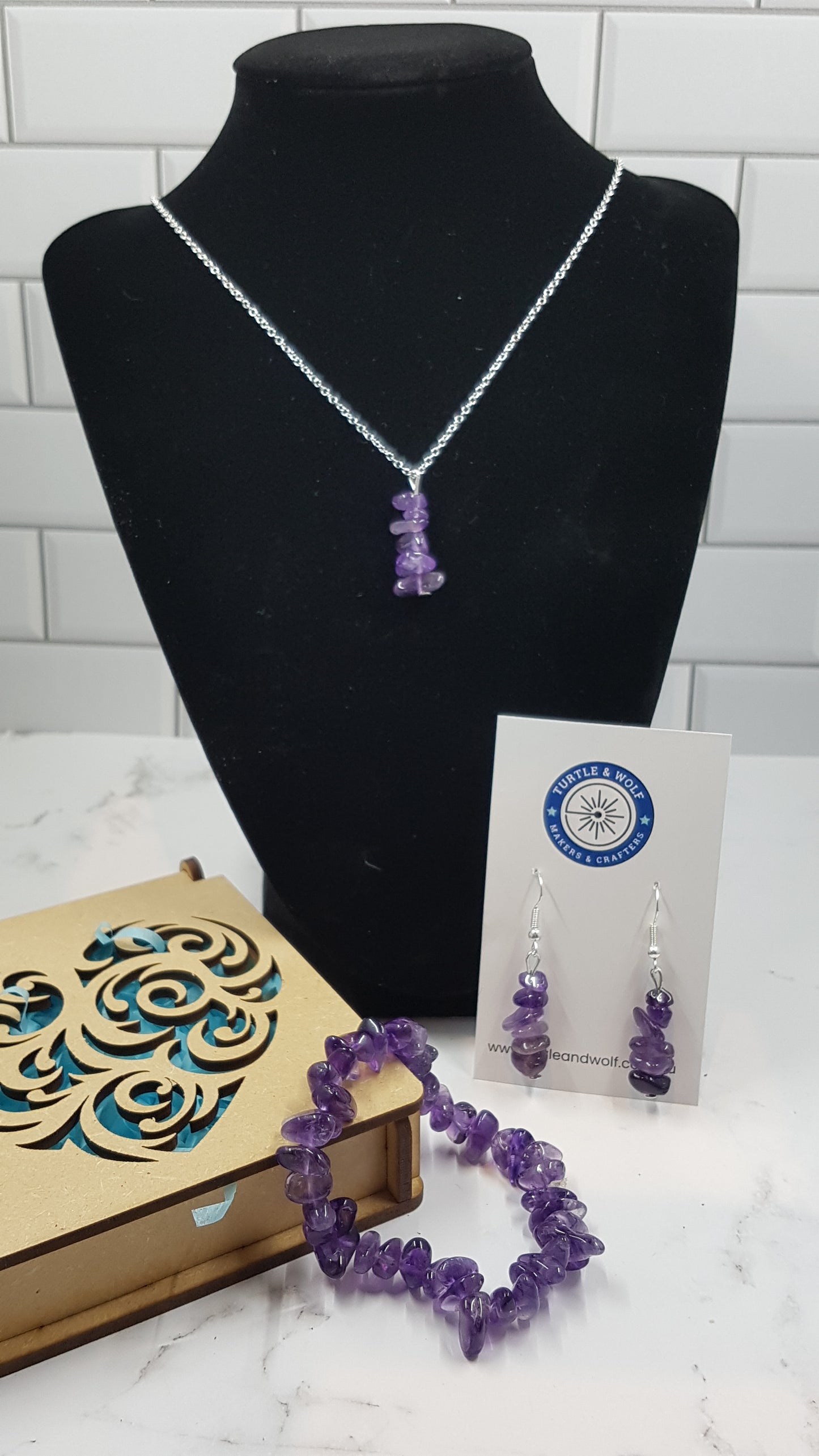 Amethyst Serenity Gift Pack: Unveil Tranquility and Balance!