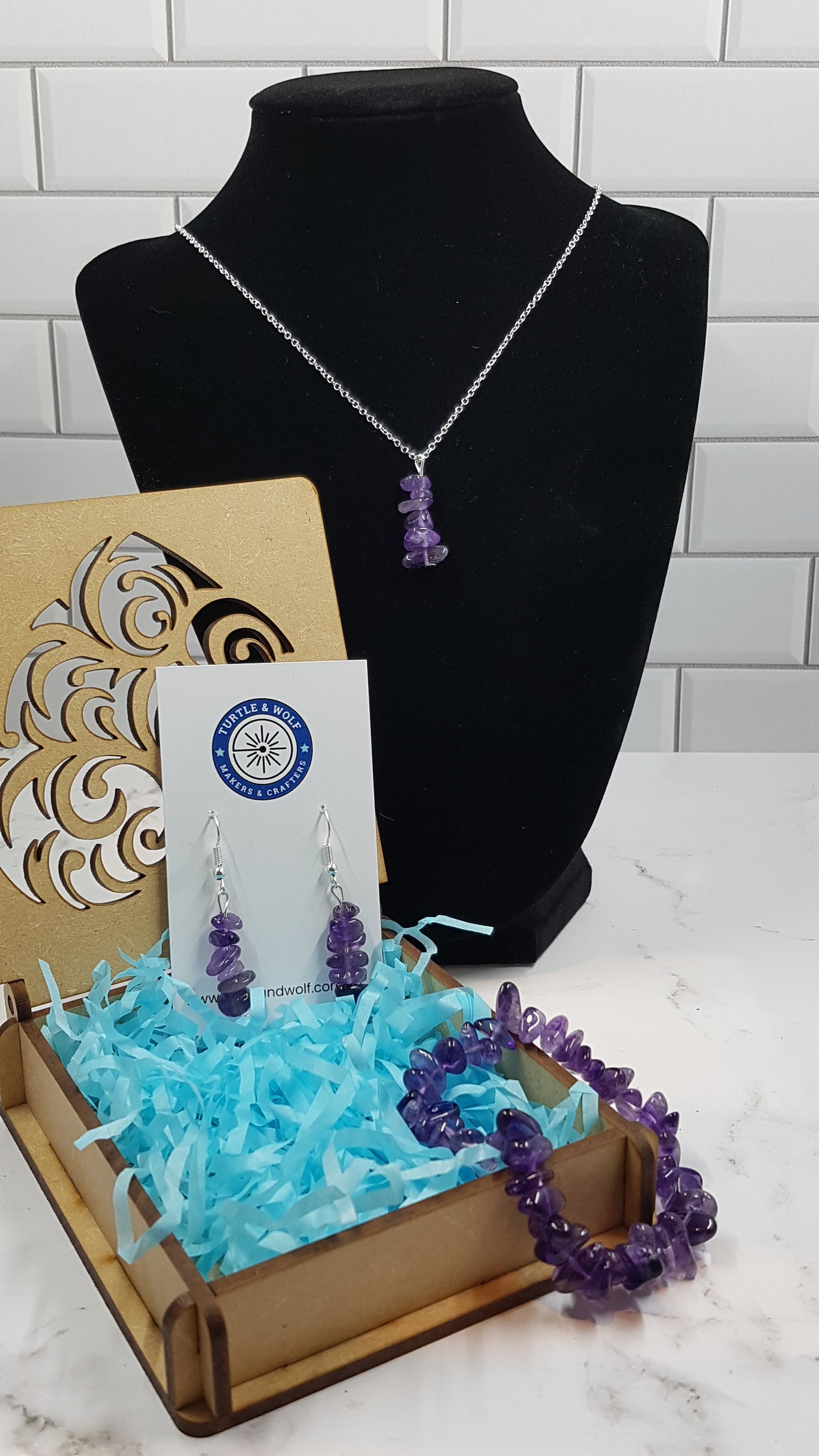 Amethyst Serenity Gift Pack: Unveil Tranquility and Balance!