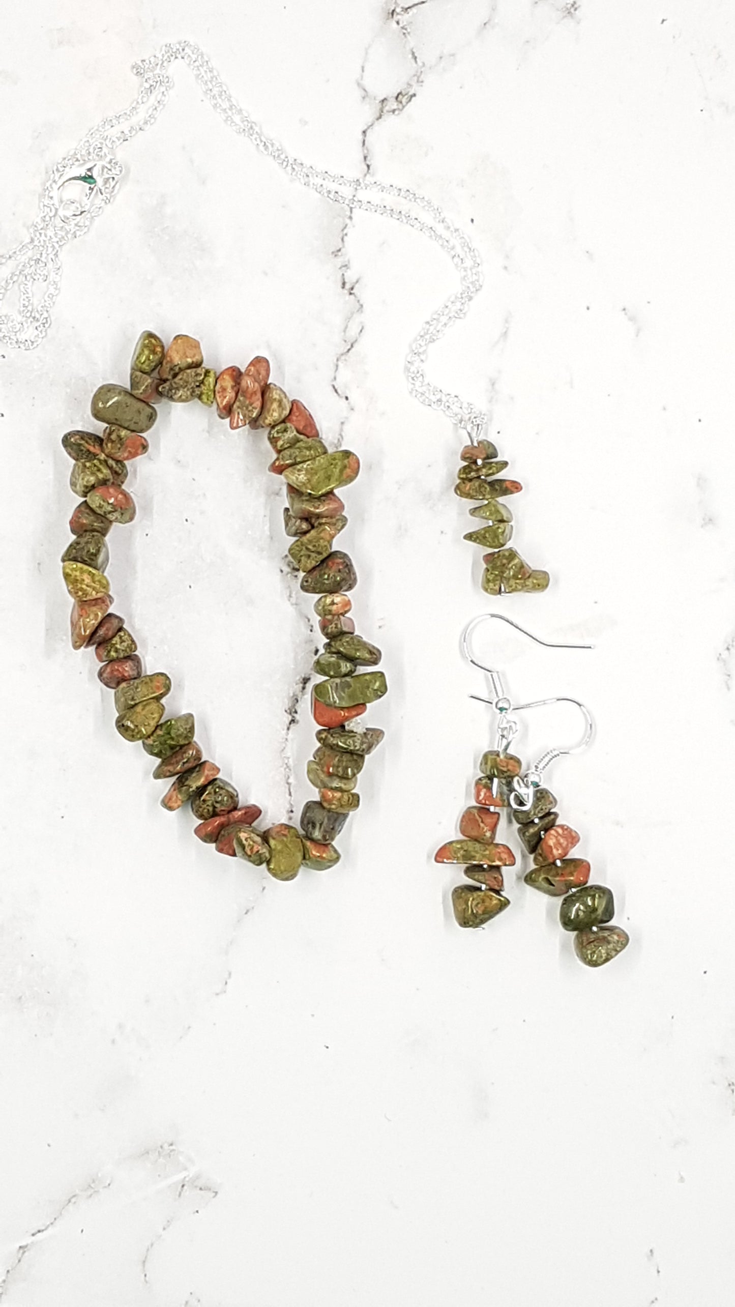 Explore Balance and Harmony with the Unakite Gemstone Jewellery Gift Box