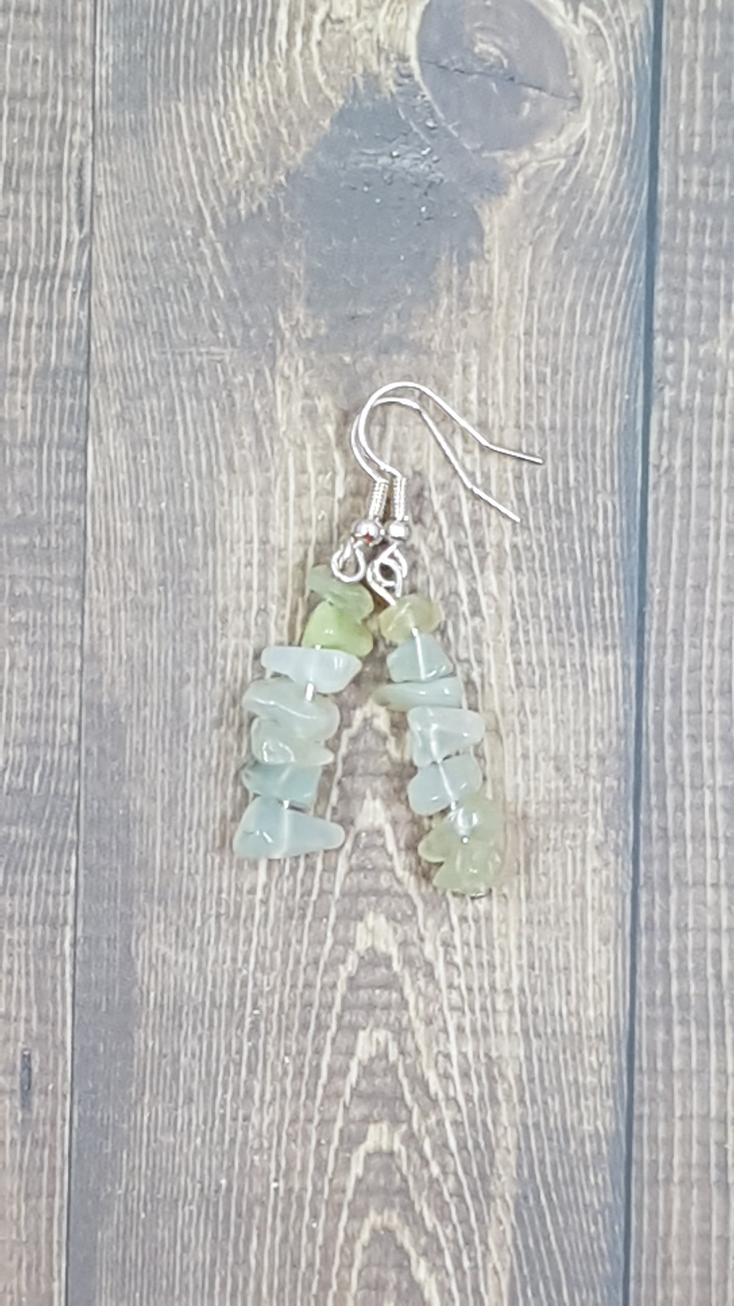 New Jade Harmony Gemstone Chip earrings