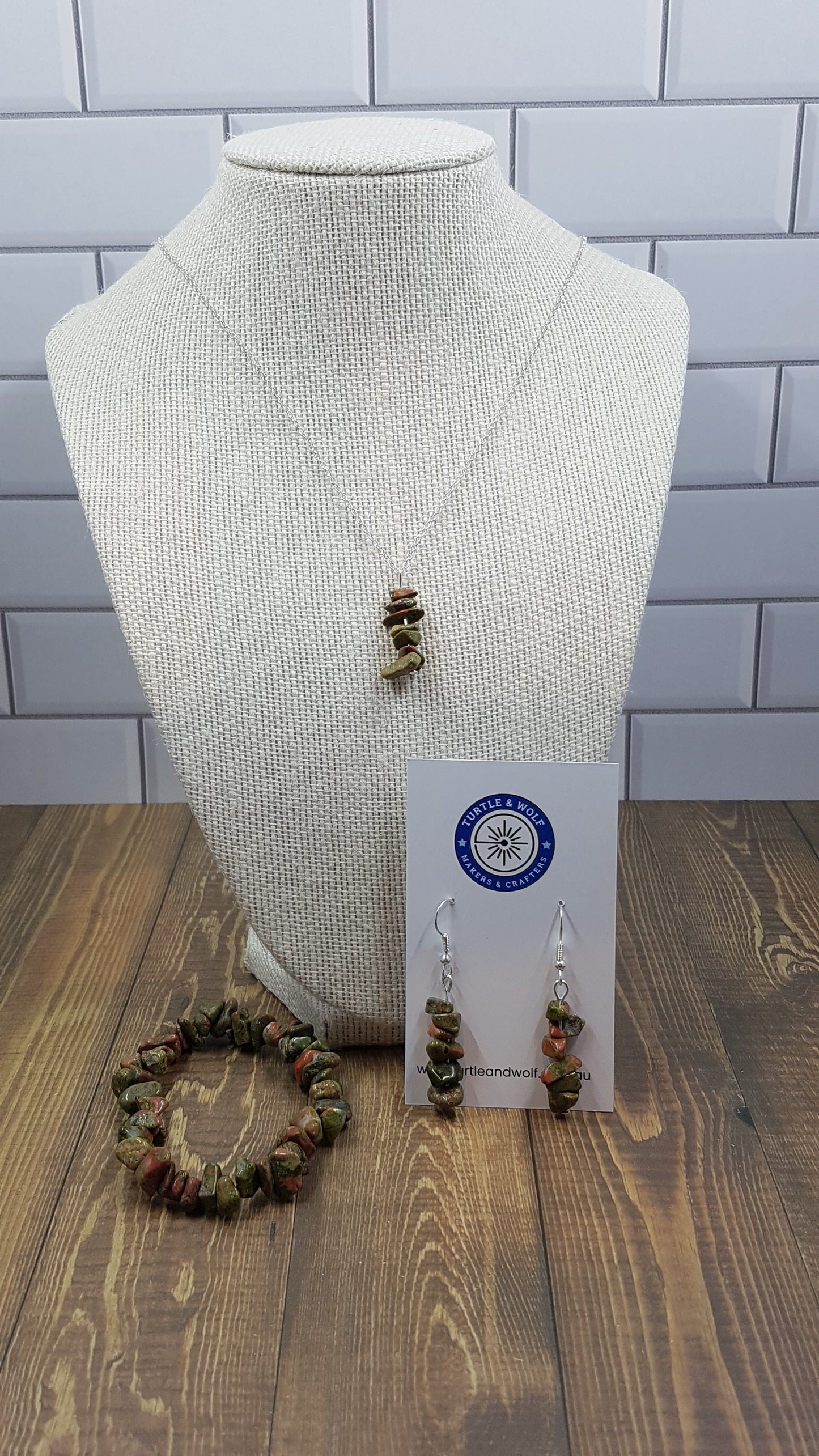 Explore Balance and Harmony with the Unakite Gemstone Jewellery Gift Box