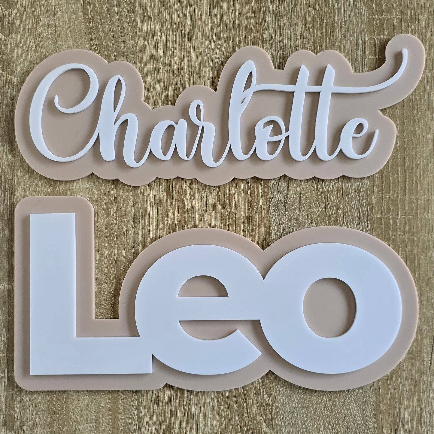 Personalised Acrylic Name Plaque