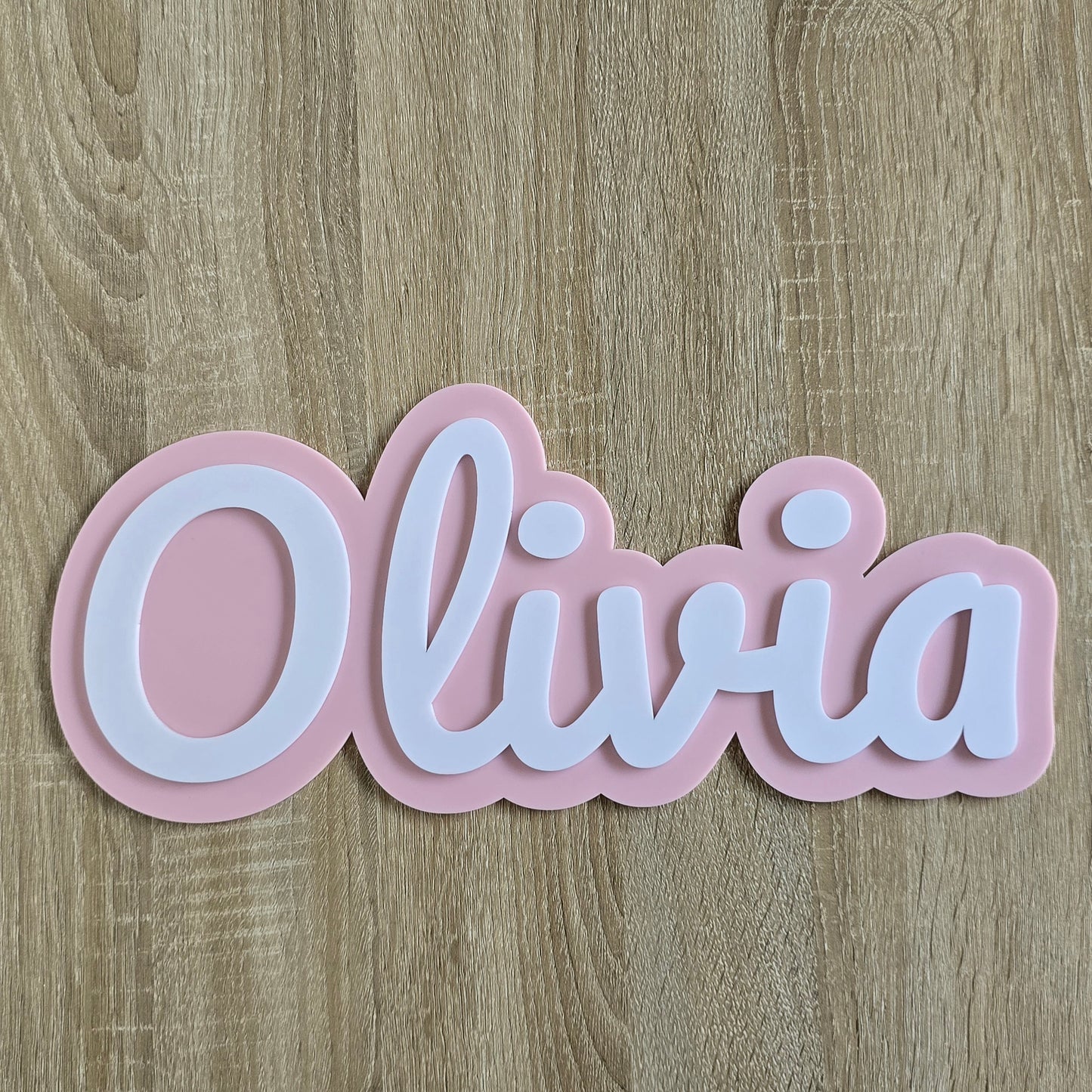 Personalised Acrylic Name Plaque