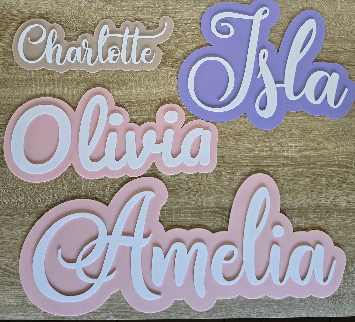 Personalised Acrylic Name Plaque