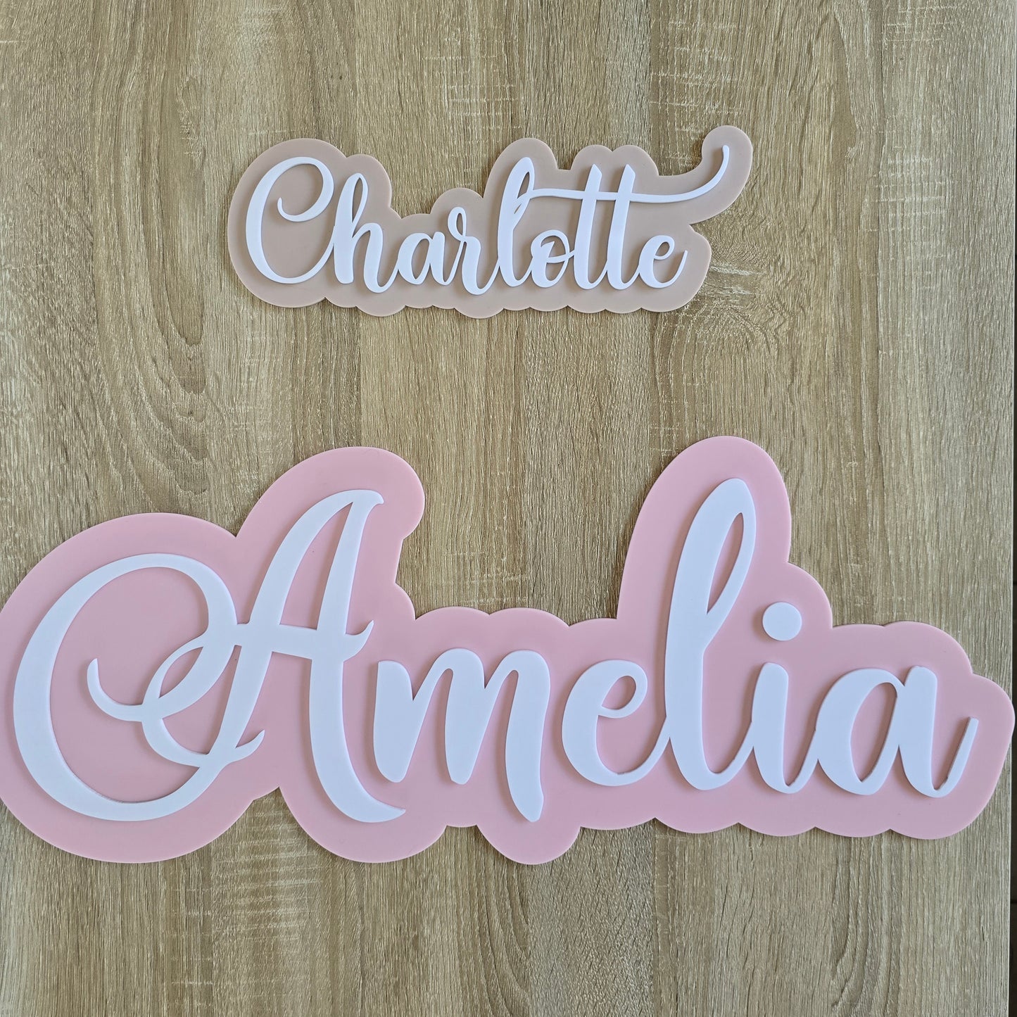Personalised Acrylic Name Plaque