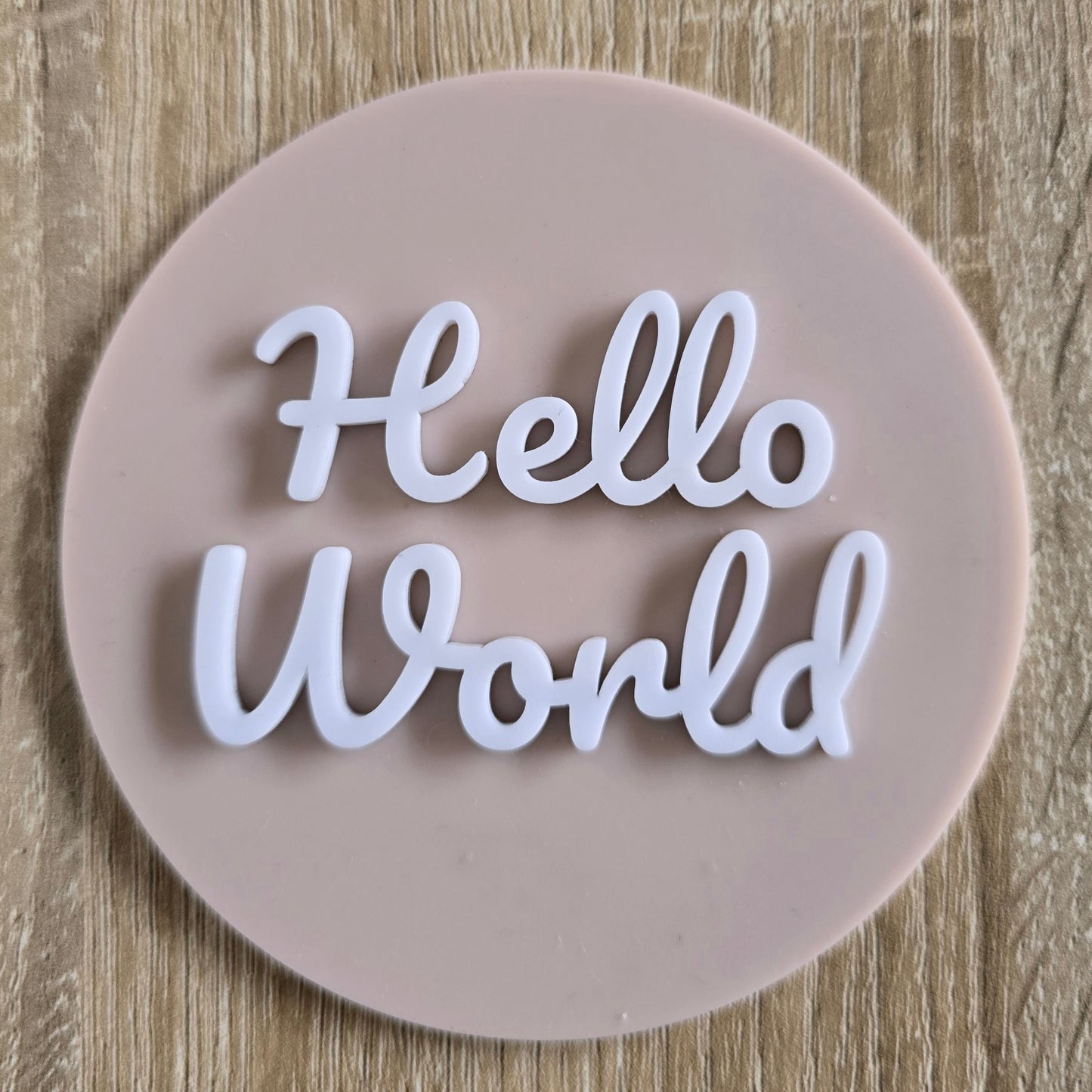 Personalised Baby Milestone Discs – 13 Piece Layered Acrylic Set (Made in Australia)