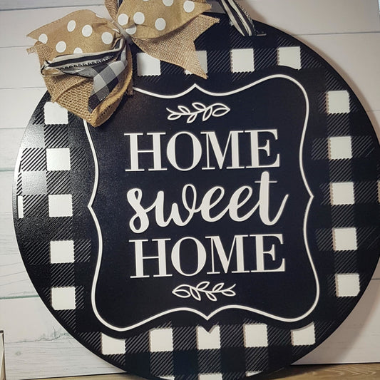 Timber Door Sign – Curated Welcome Collection