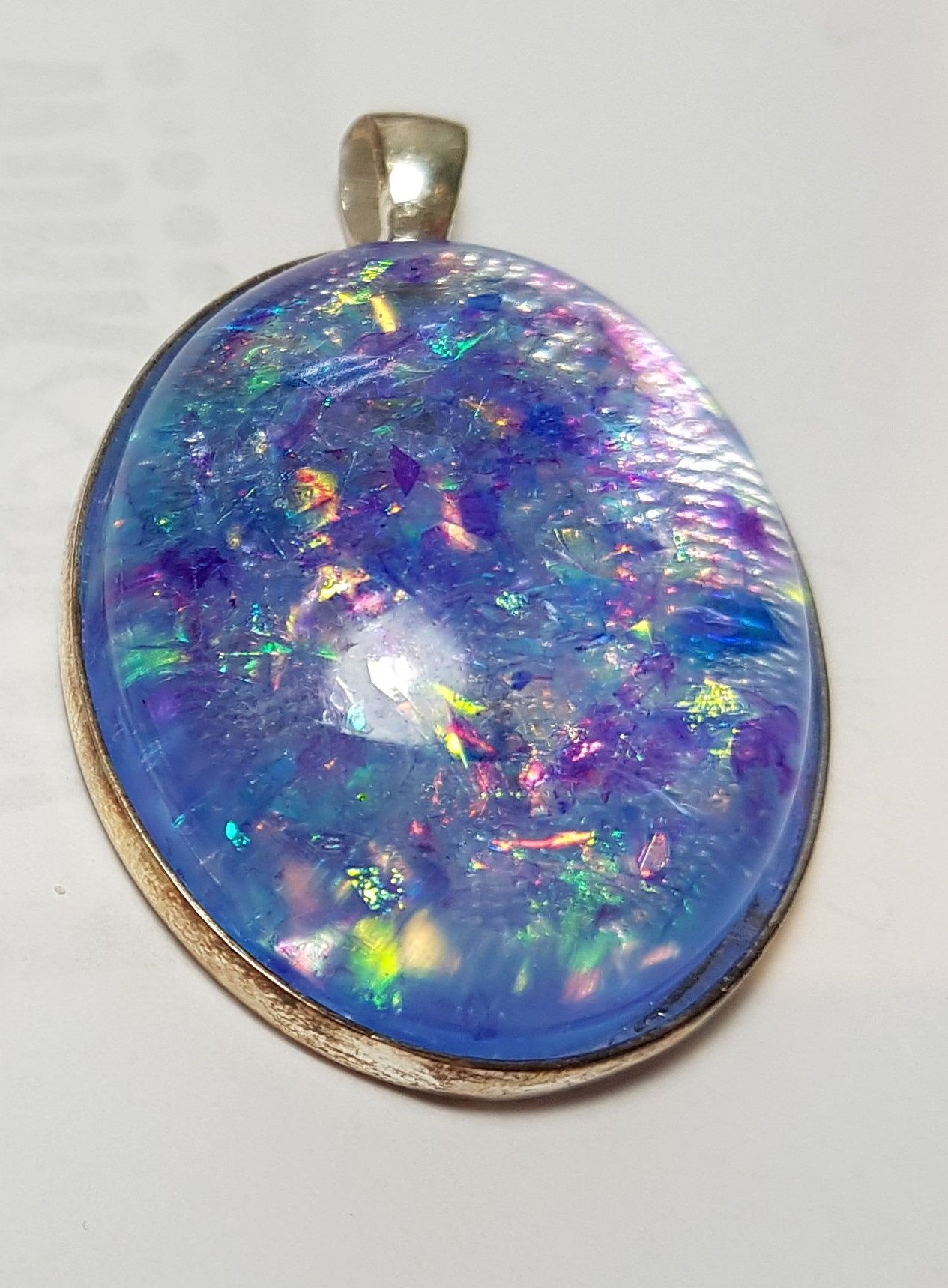 Resin Domed Pendant