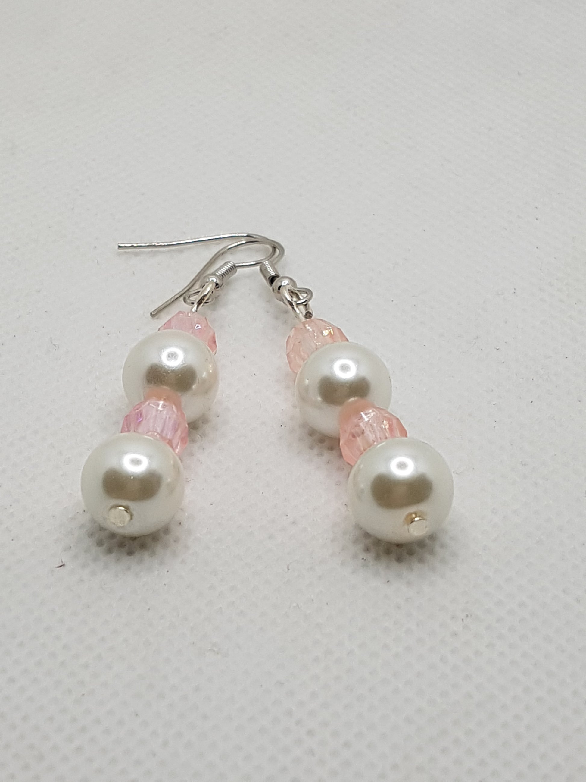 Double Natural Pearl combined with Glass Beads 2