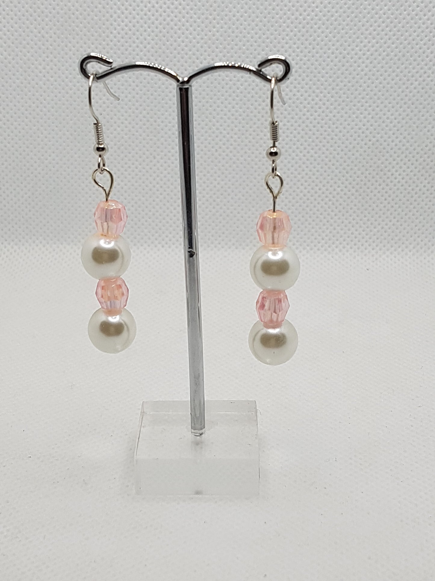 Double Natural Pearl combined with Glass Beads 3