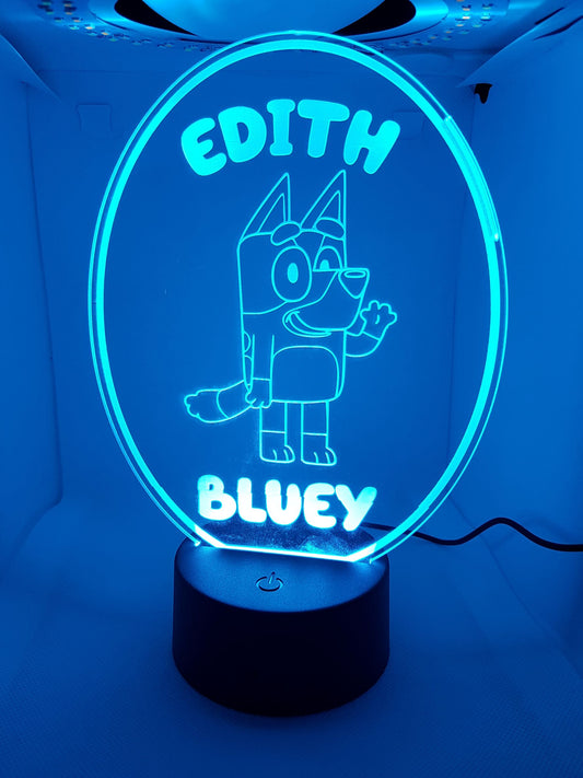 LED Light - Bluey Design 1