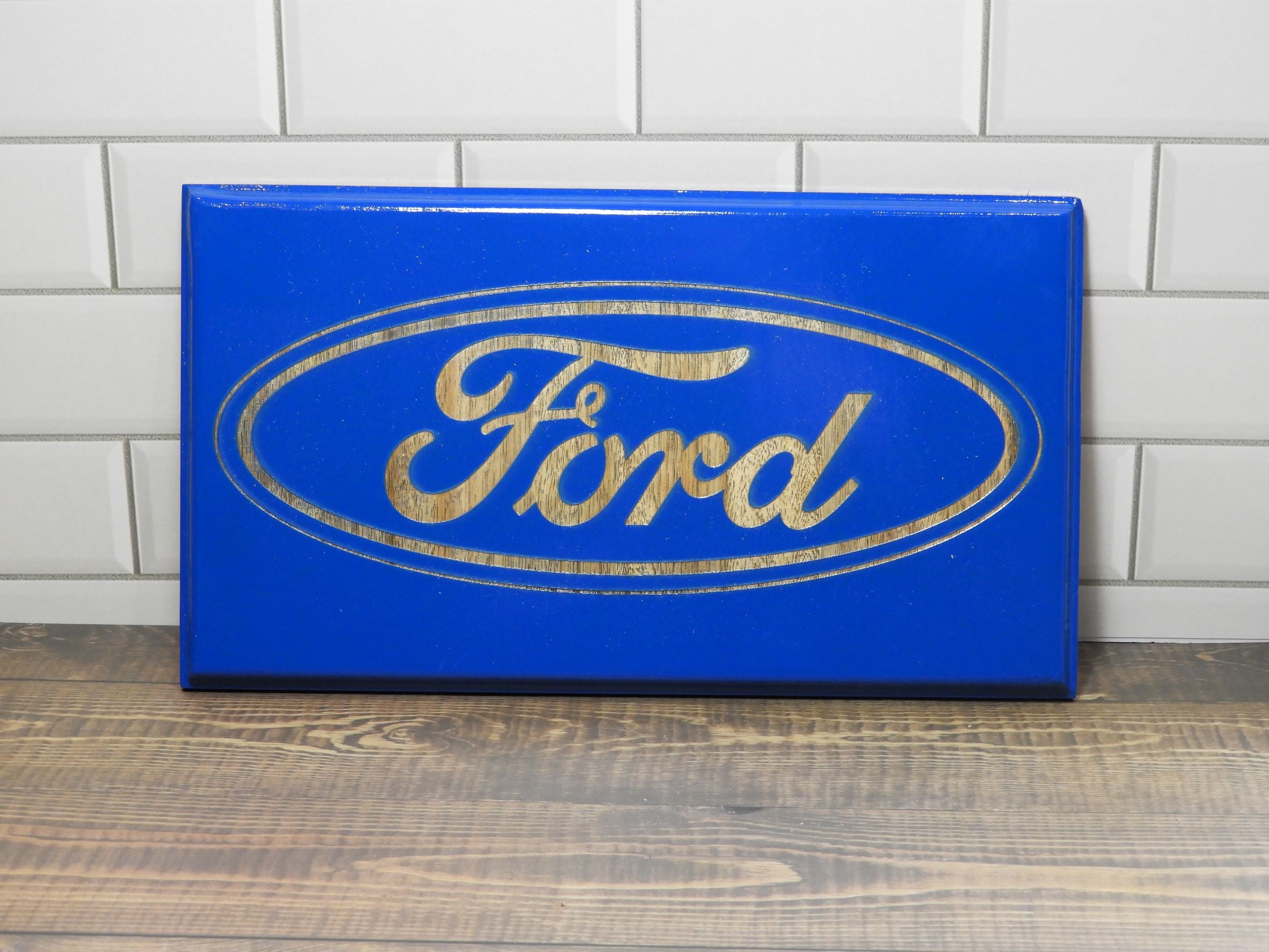 Ford Signs Lettering Ford laser engraved Sign – Turtle and Wolf