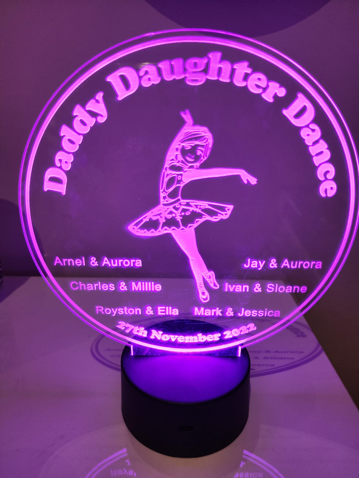 From as little as $25 Your Own Custom Design LED Light