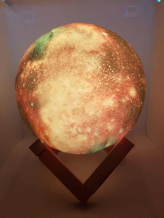 LED 3D Moon lamp